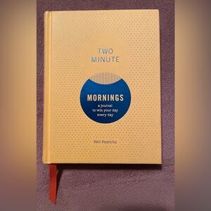 Two Minute Mornings Journal New!
